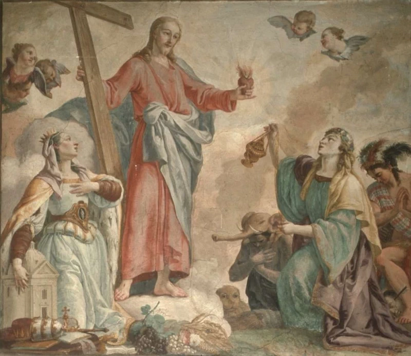 Vincenzo Angelo Orelli-164-Gesù Cristo redentore